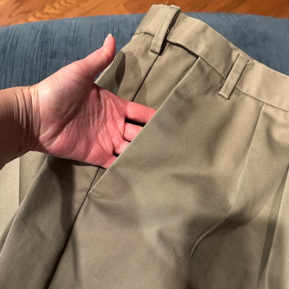 Croft and Barrow tan Men's Pants - Picture 2 of 10